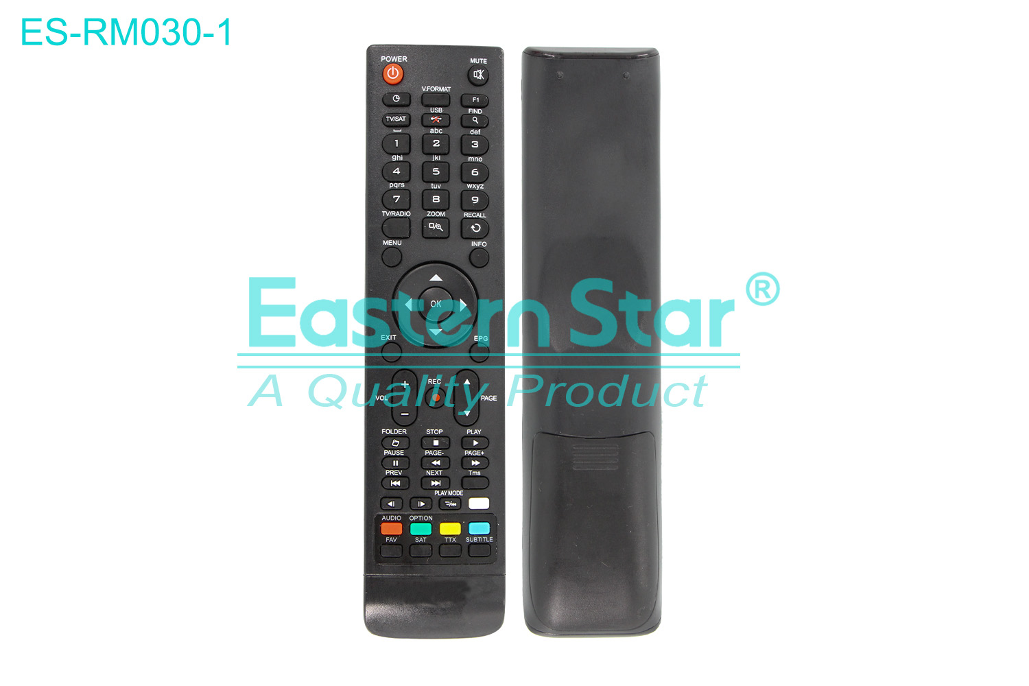 ES-RM030-1 Compatible for / Smart TV Remote Control R/M 55 Keys