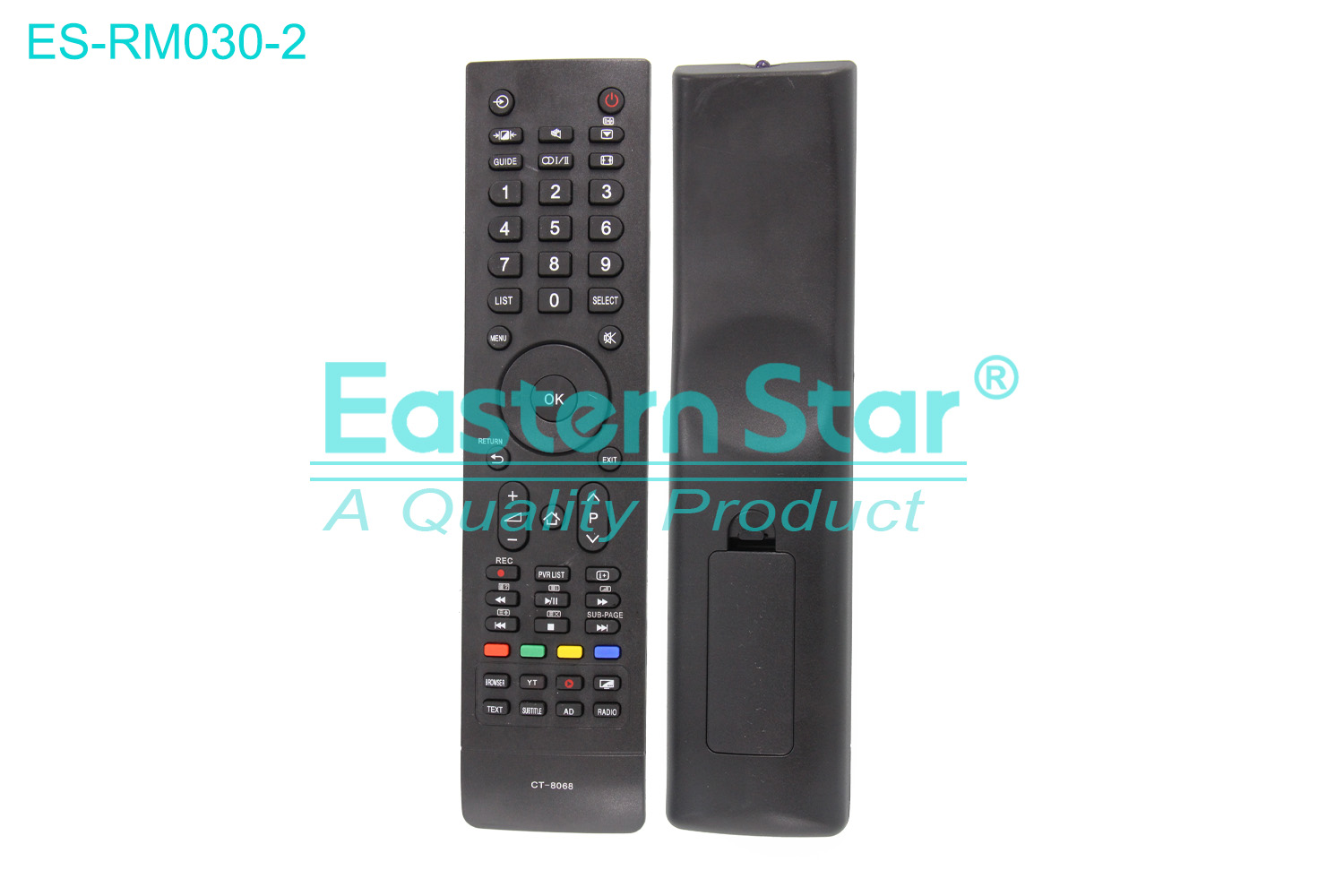 ES-RM030-2 Compatible for / Smart TV Remote Control R/M 55 Keys