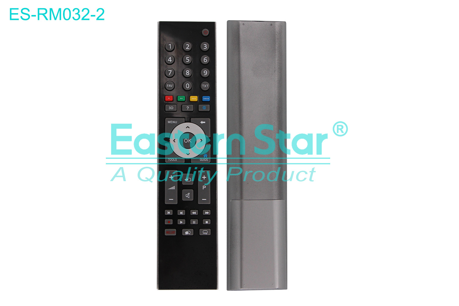 ES-RM032-2 Compatible for / Smart TV Remote Control R/M 46 Keys