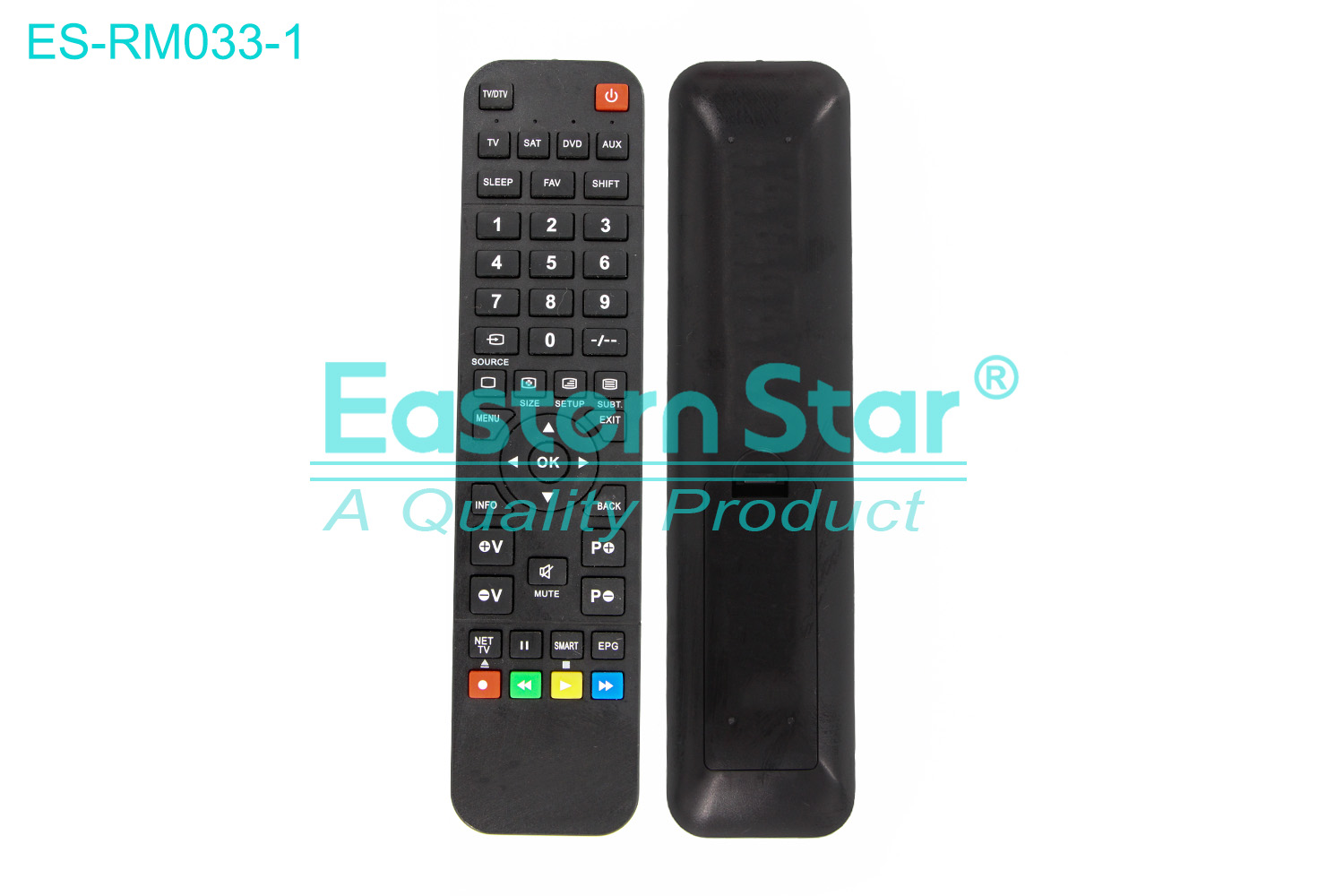 ES-RM033-1 Compatible for / Smart TV Remote Control R/M 47 Keys