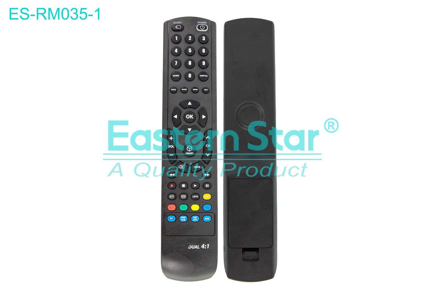 ES-RM035-1 Compatible for / Smart TV Remote Control R/M 48 Keys