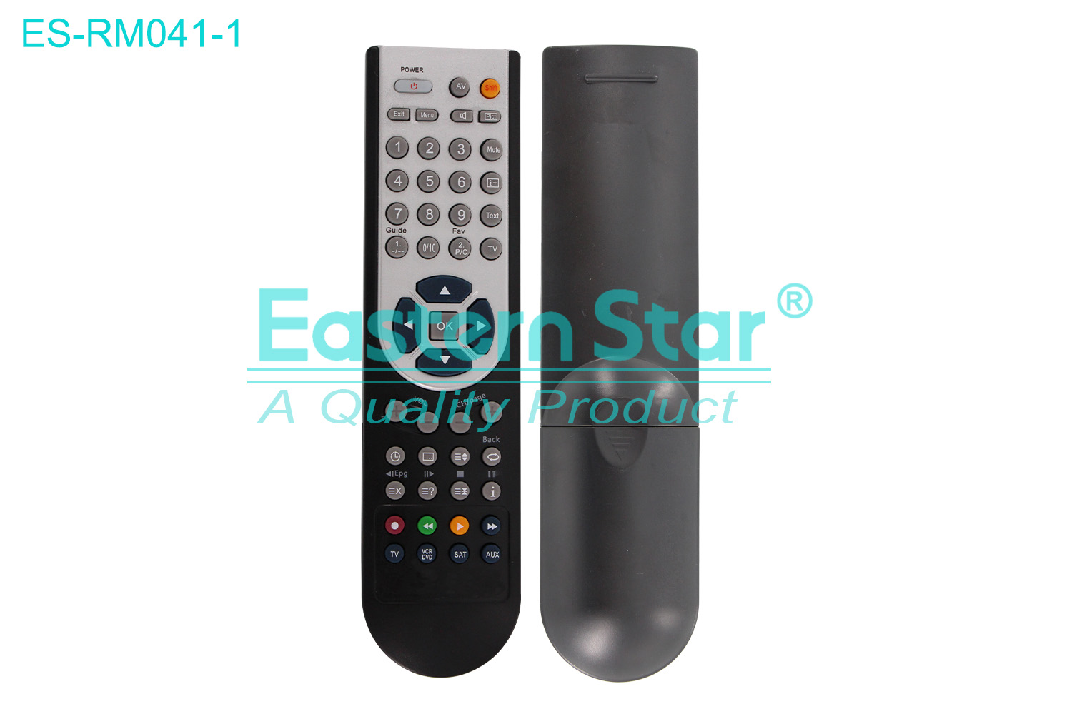 ES-RM041-1 Compatible for Pioneer Smart TV Remote Control R/M 48 Keys