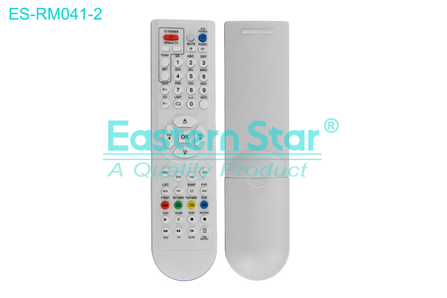 ES-RM041-2 Compatible for / Smart TV Remote Control R/M 48 Keys