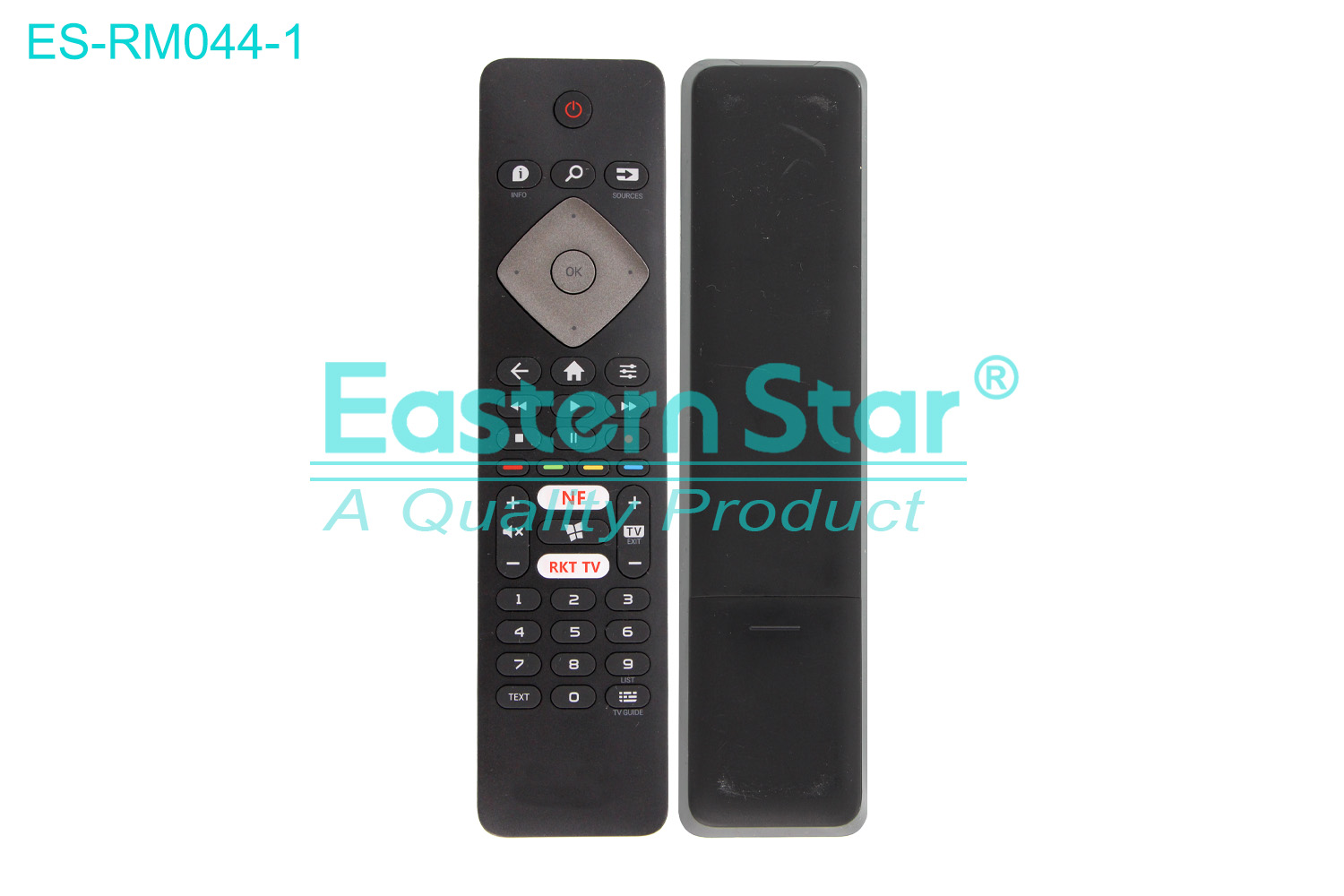 ES-RM044-1 Compatible for Philips Smart TV Remote Control R/M 41 Keys