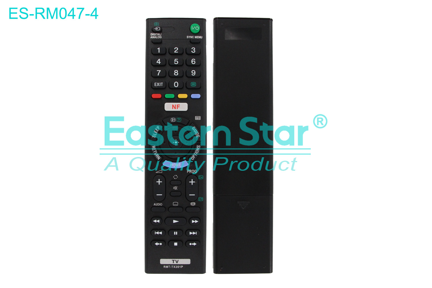 ES-RM047-4 Compatible for Sony Smart TV Remote Control R/M 50 Keys