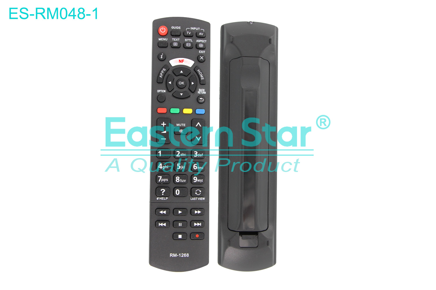 ES-RM048-1 Compatible for Panasonic Smart TV Remote Control R/M 49 Keys