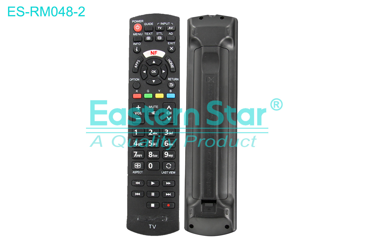 ES-RM048-2 Compatible for Panasonic Smart TV Remote Control R/M 49 Keys