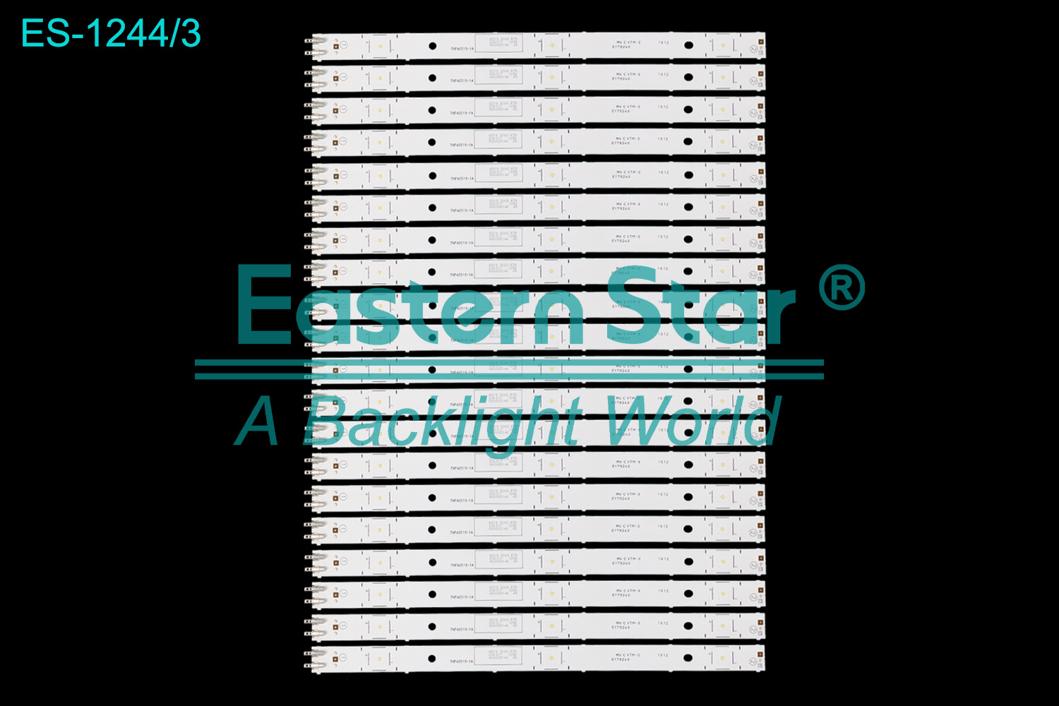 ES-1244 LED TV Backlight use for 49" Panasonic TNPA6519-1A 1612 E179240 6519 S068 R7A 030317 1056 A00065140 49 LED BACKLIGHT STRIP(20)