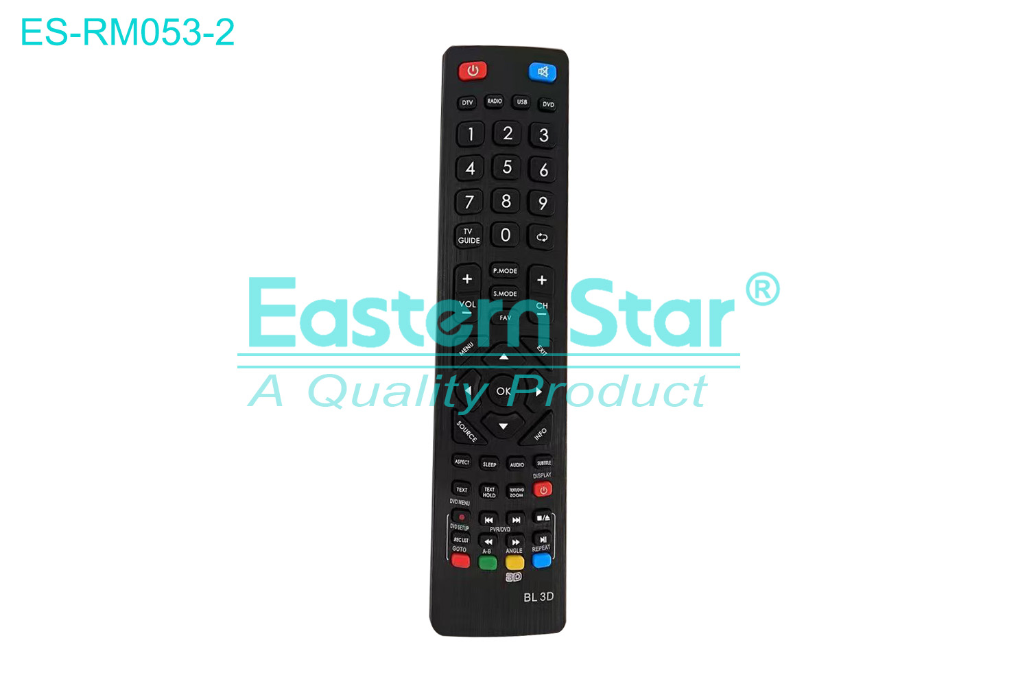 ES-RM053-2 Compatible for / Smart TV Remote Control R/M 54 Keys