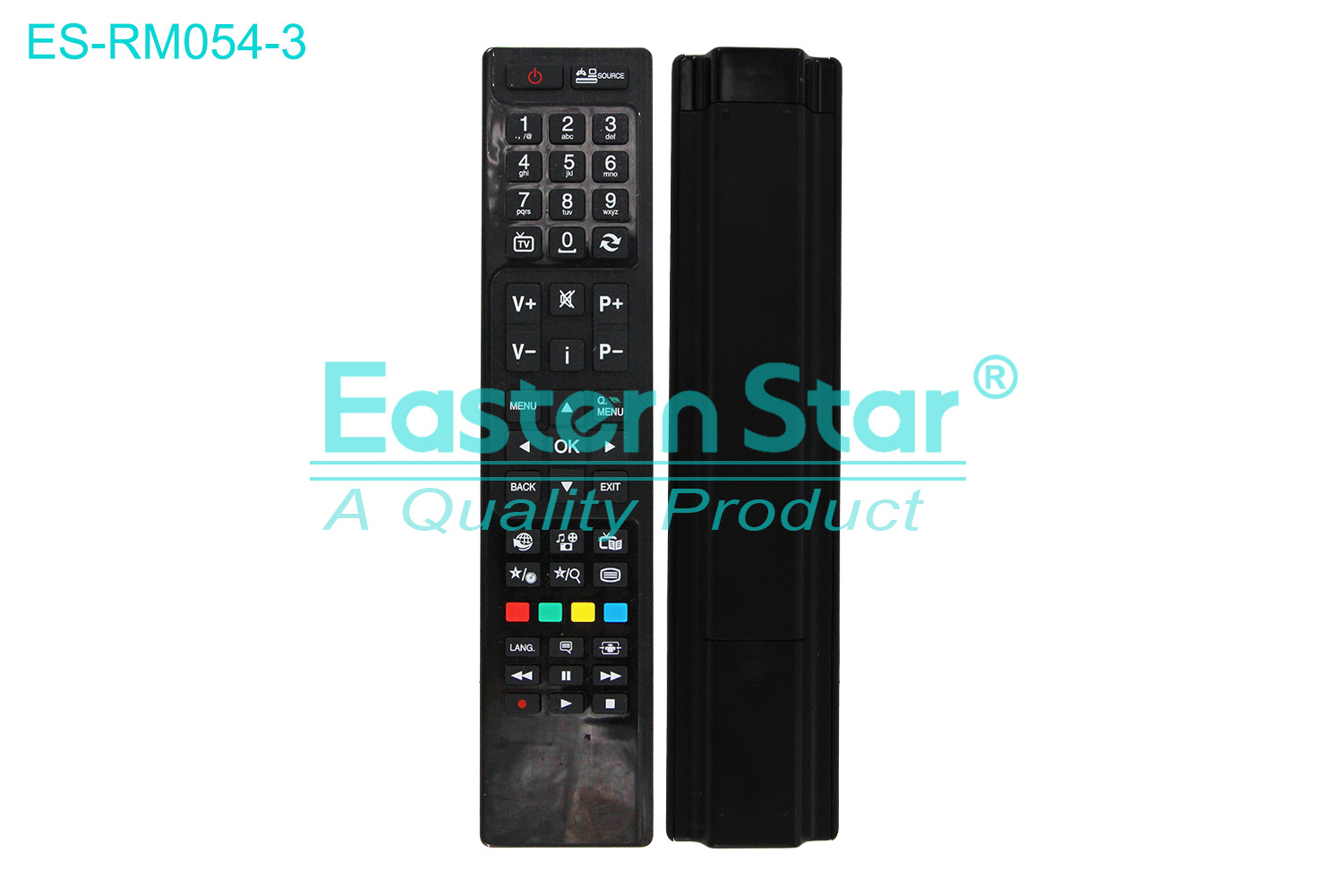ES-RM054-3 Compatible for Vestel Smart TV Remote Control R/M 48 Keys