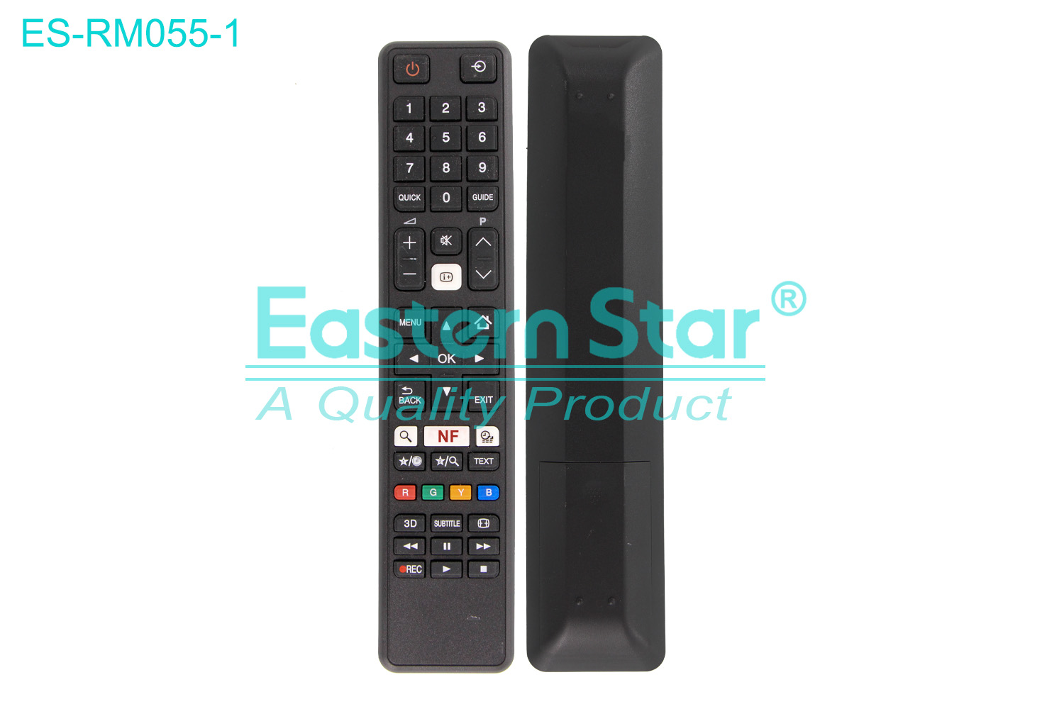 ES-RM055-1 Compatible for / Smart TV Remote Control R/M 48 Keys