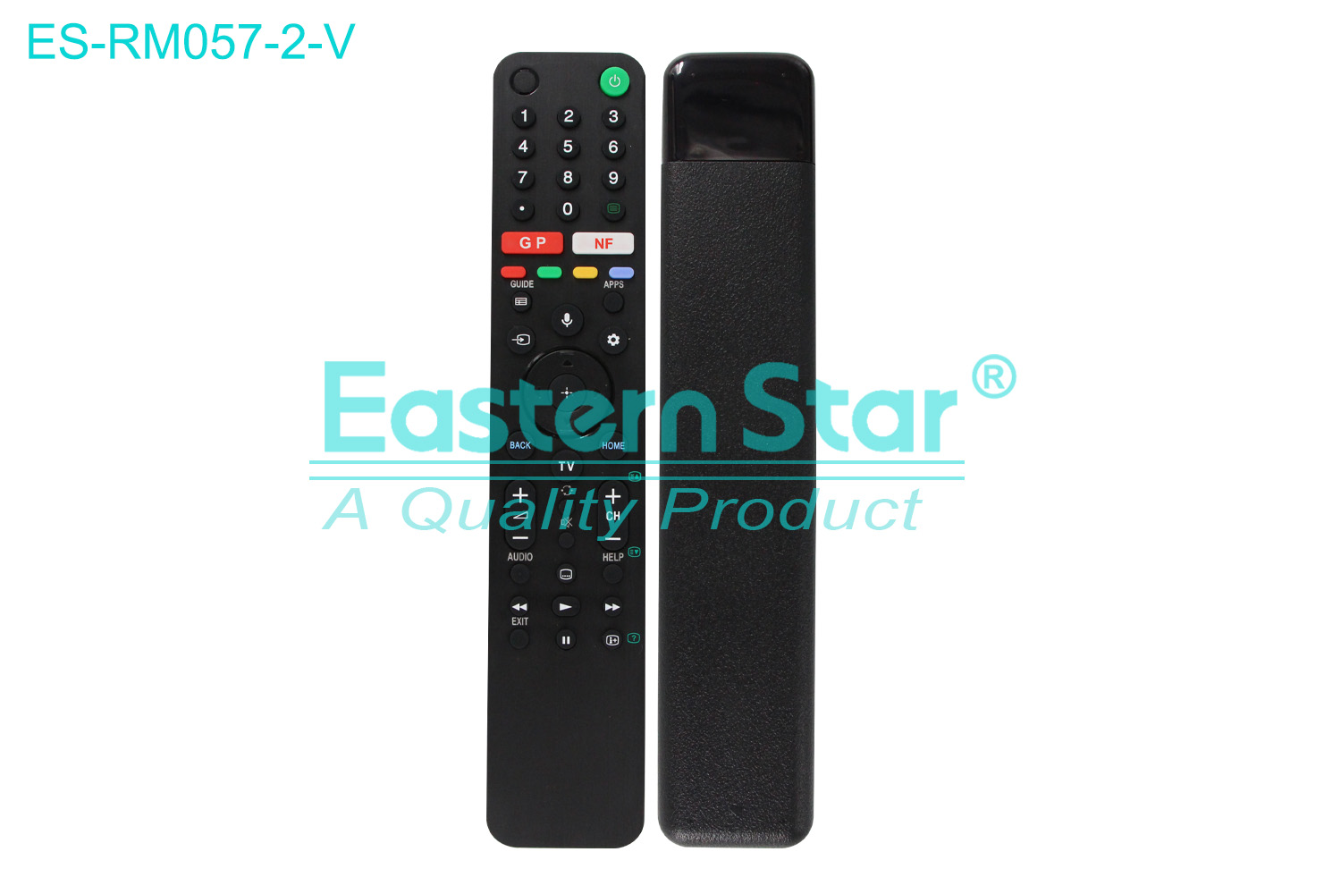 ES-RM057-2-V Compatible for Sony Smart TV Remote Control R/M 47 Keys