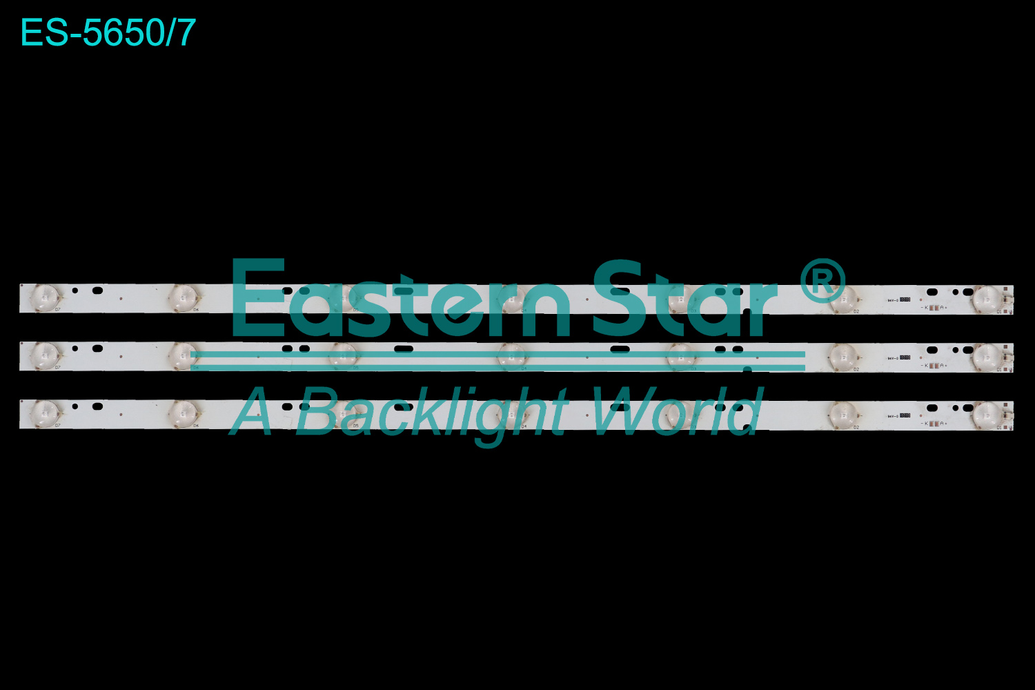 ES-5650 LED TV Backlight use for 32" Shinco LEDTV-3206A C518PHHB01F8A  LED BACKLIGHT STRIP(3)