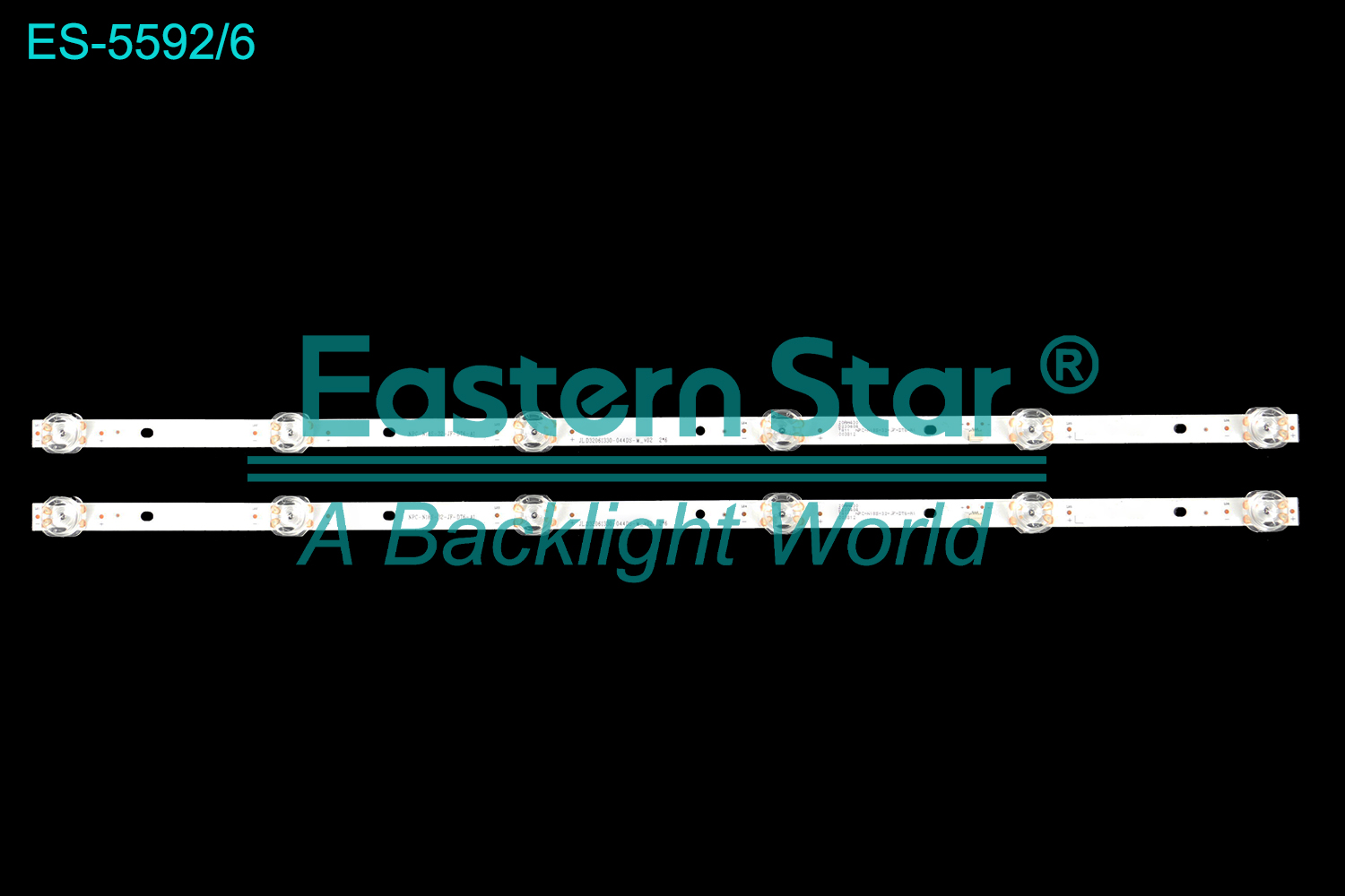 ES-5592 LED TV Backlight use for 32" Aiwa  32TS180 JL.D32061330-044SD-M_V02 2*6 NPC-N185-32-JF-DT6-R1 NPC-N18S-32-JF-DT6-A1 LED BACKLIGHT STRIP(2)