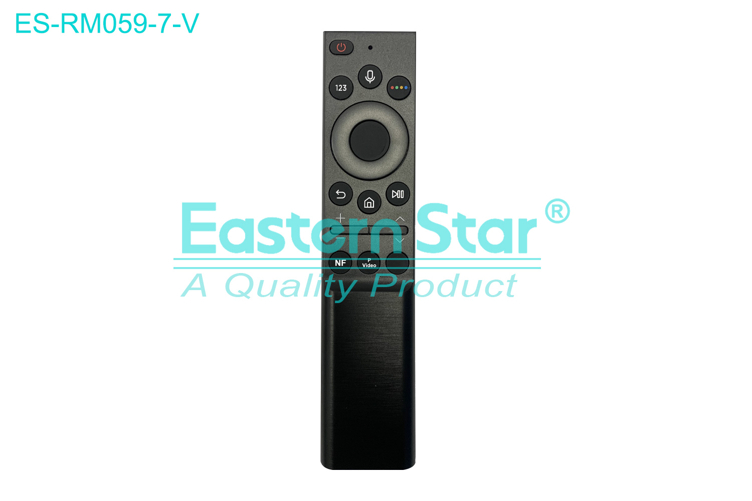ES-RM059-7-V Compatible for / Smart TV Remote Control R/M 17 Keys