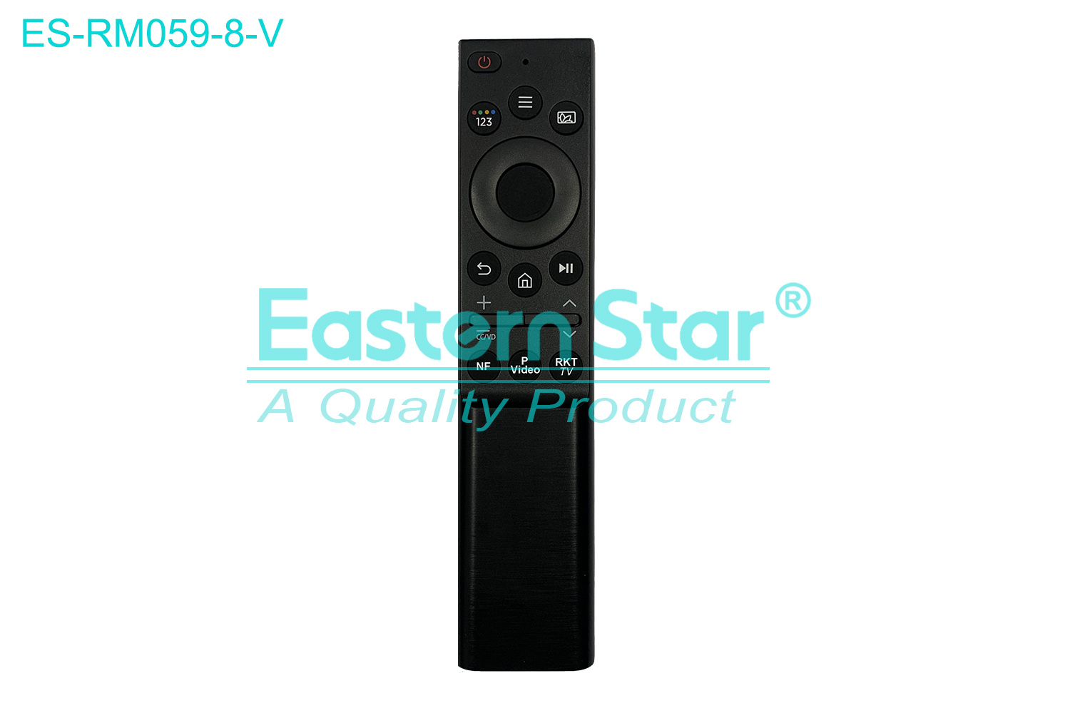 ES-RM059-8-V Compatible for / Smart TV Remote Control R/M 17 Keys