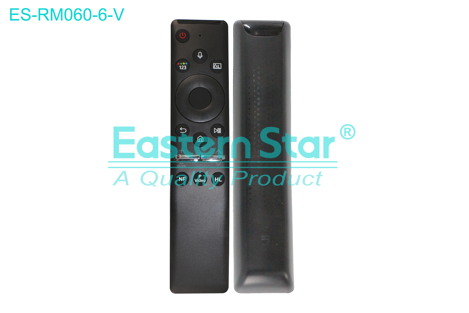 ES-RM060-6-V Compatible for / Smart TV Remote Control R/M 17 Keys