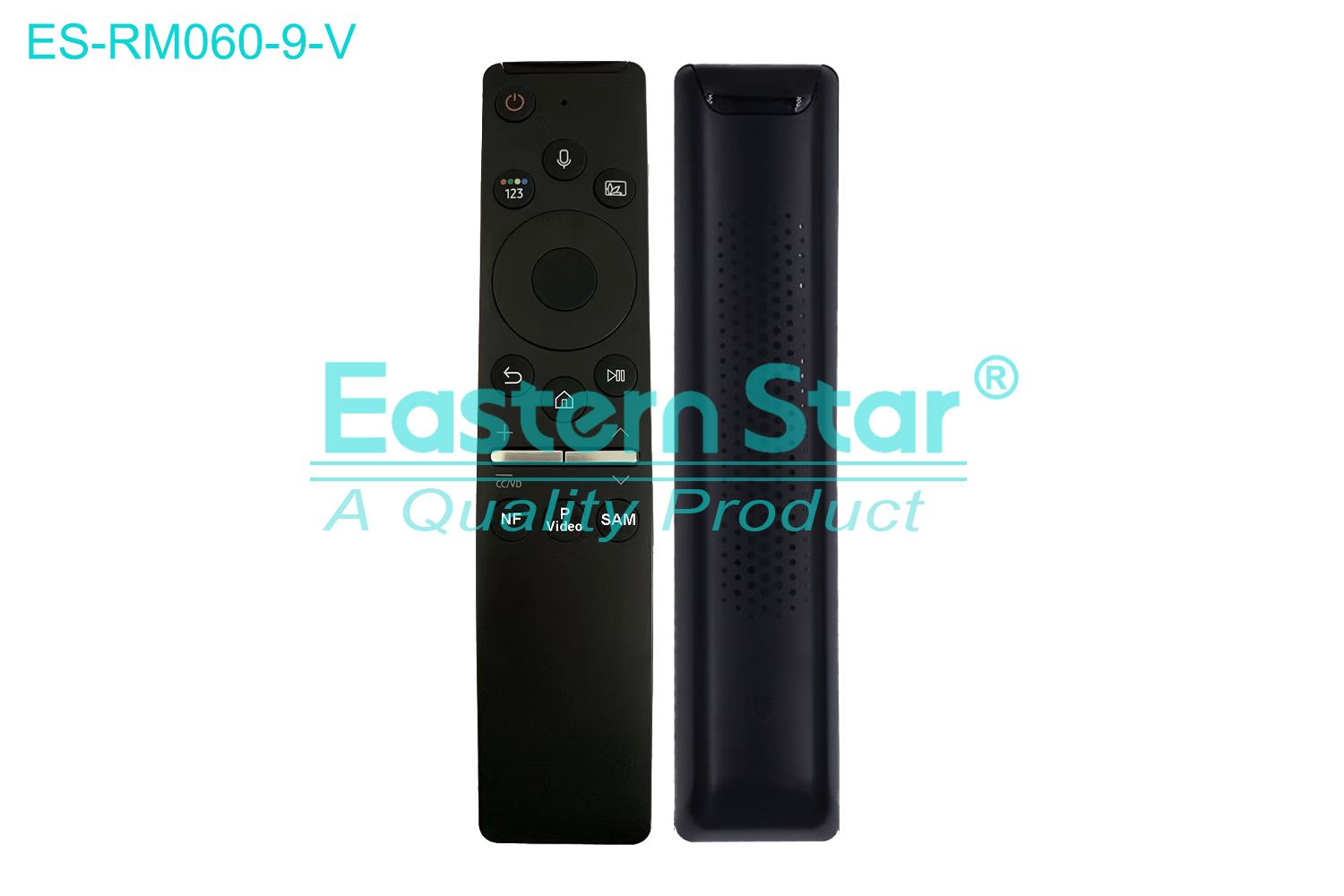 ES-RM060-9-V Compatible for / Smart TV Remote Control R/M 17 Keys