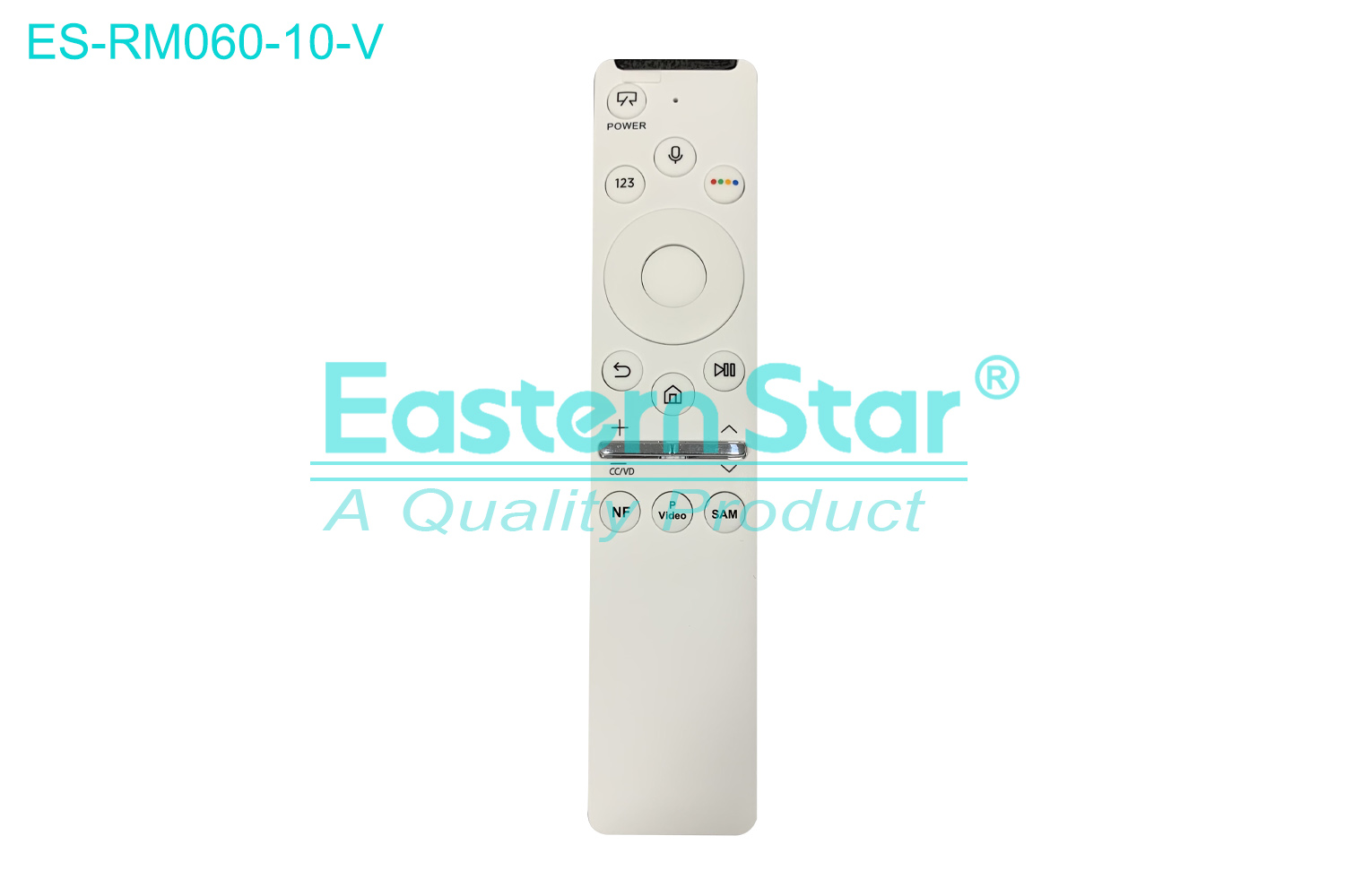 ES-RM060-10-V Compatible for / Smart TV Remote Control R/M 17 Keys