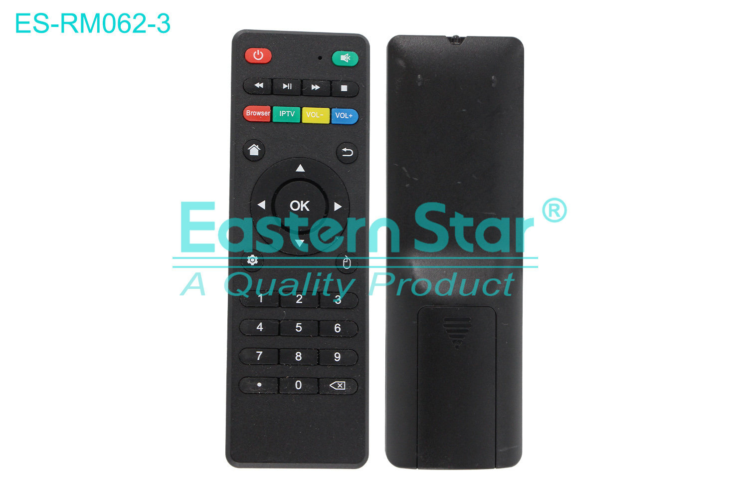 ES-RM062-3 Compatible for  Redline Smart TV Remote Control R/M 31 Keys