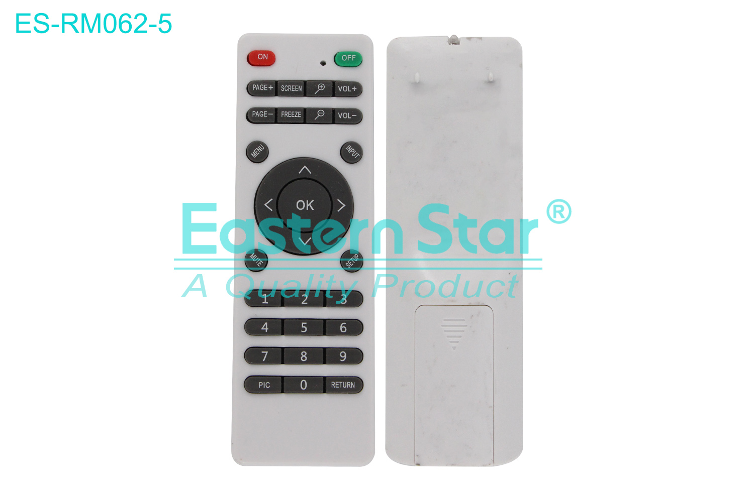 ES-RM062-5 Compatible for Redline Smart TV Remote Control R/M 31 Keys