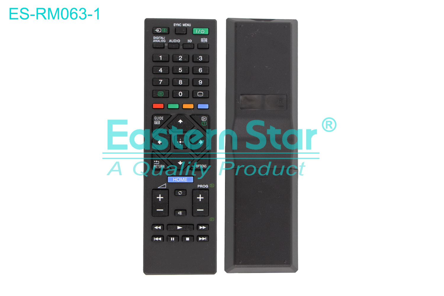 ES-RM063-1 Compatible for  / Smart TV Remote Control R/M 46 Keys