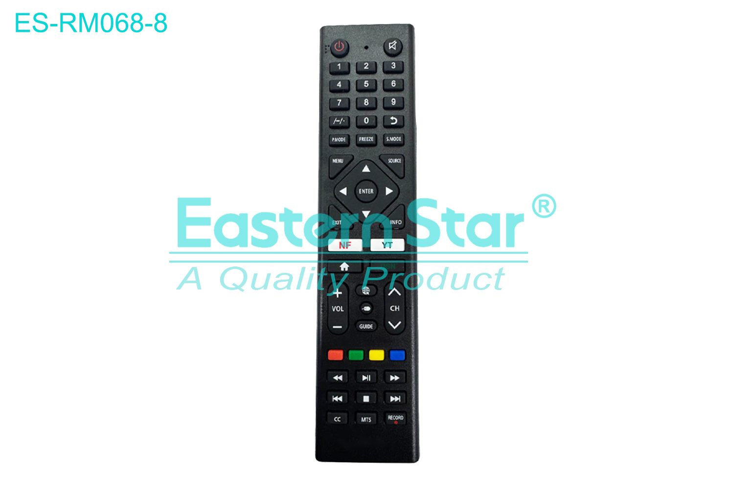 ES-RM068-8 Compatible for  / Smart TV Remote Control R/M 50 Keys