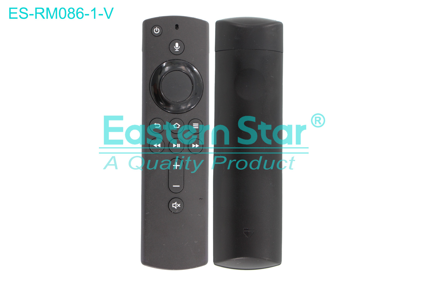 ES-RM086-1-V Compatible for / Smart TV Voice Remote Control R/M 15 Keys