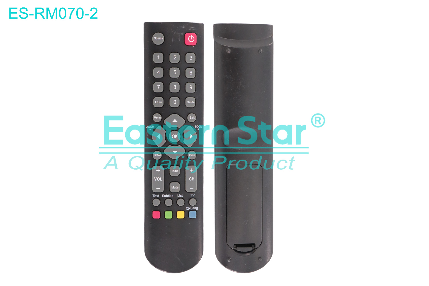 ES-RM070-2 Compatible for Rca Smart TV Remote Control R/M 37 Keys