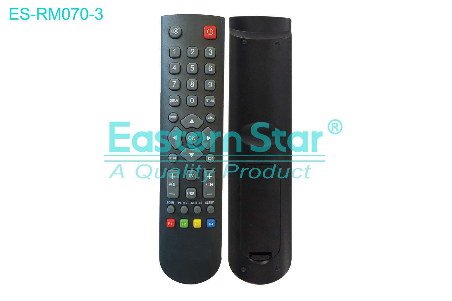 ES-RM070-3 Compatible for Tcl  Smart TV Remote Control R/M 37 Keys