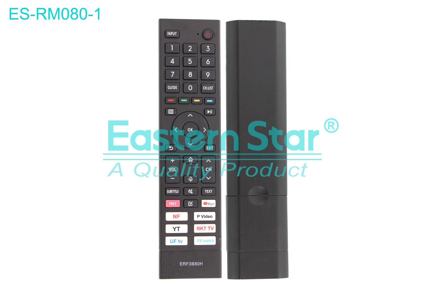 ES-RM080-1 Compatible for / Smart TV Remote Control R/M 45 Keys