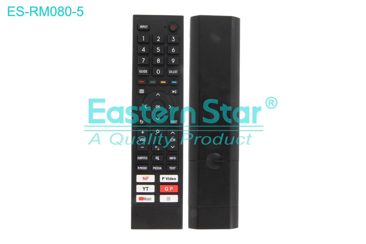 ES-RM080-5 Compatible for / Smart TV Remote Control R/M 45 Keys