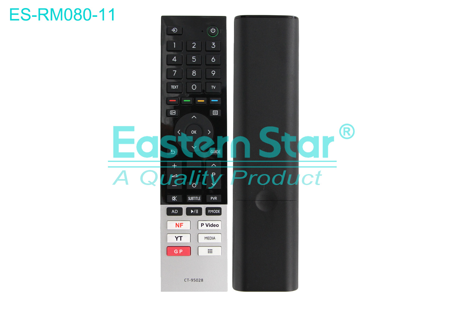 ES-RM080-11 Compatible for / Smart TV Remote Control R/M 45 Keys