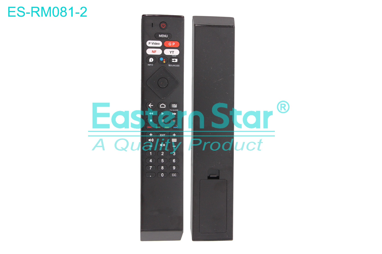 ES-RM081-2 Compatible for / Smart TV Remote Control R/M 45 Keys