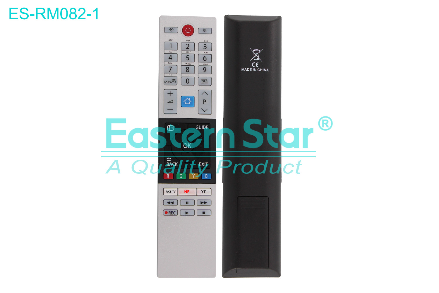 ES-RM082-1 Compatible for / Smart TV Remote Control R/M 42 Keys