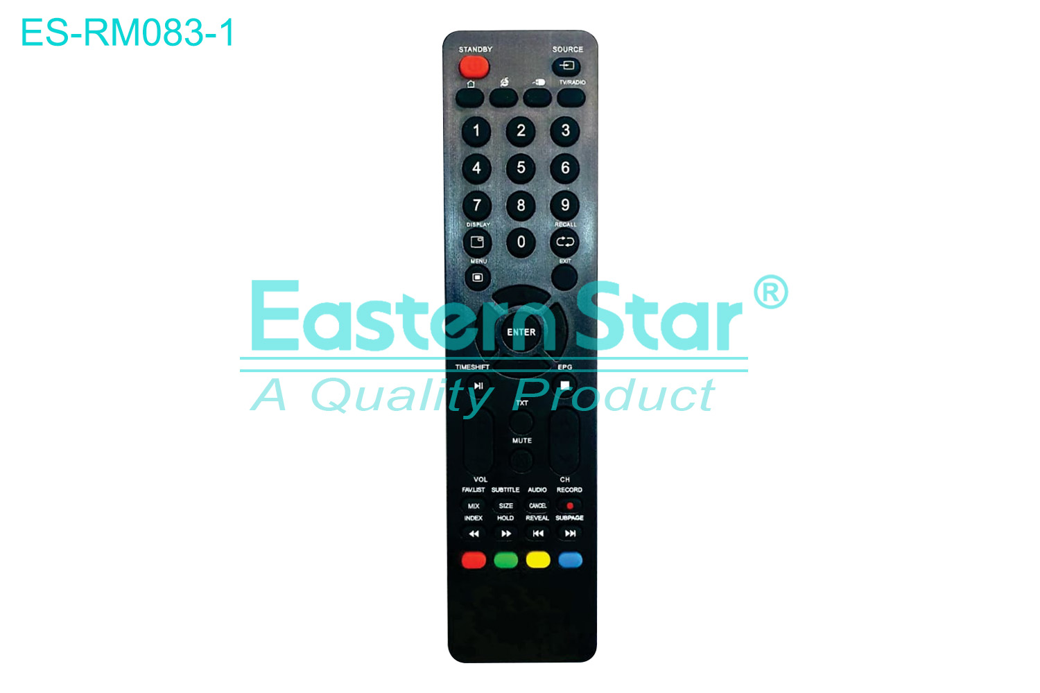 ES-RM083-1 Compatible for / Smart TV Remote Control R/M 49 Keys