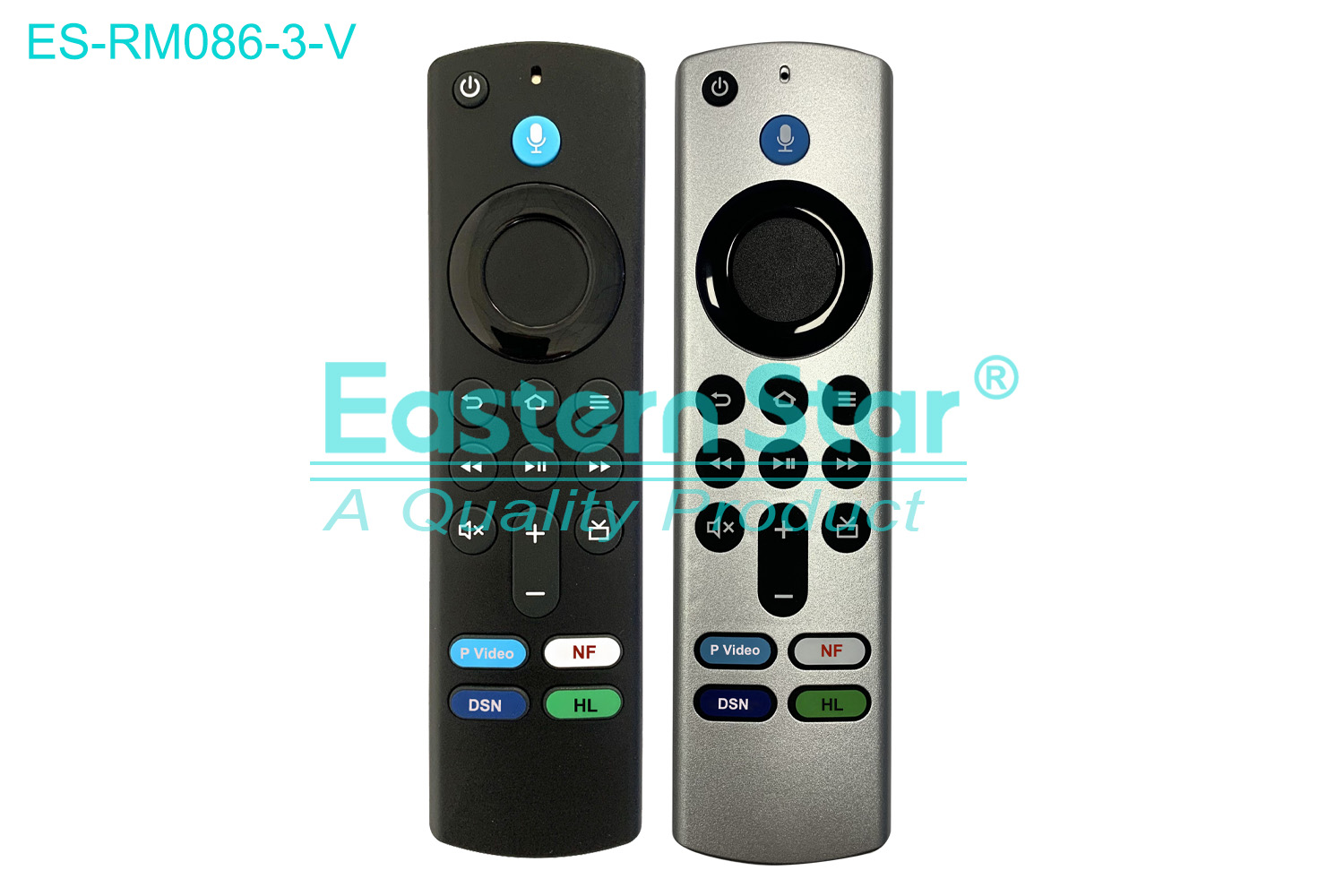 ES-RM086-3-V Compatible for  / Smart TV Remote Control R/M 20 Keys
