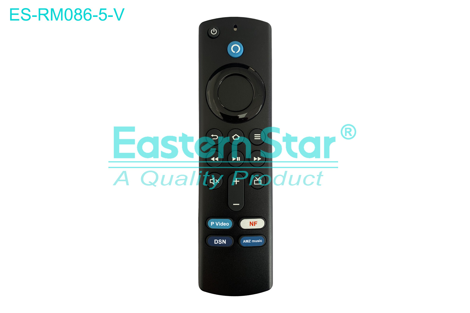 ES-RM086-5-V Compatible for  / Smart TV Remote Control R/M 20 Keys