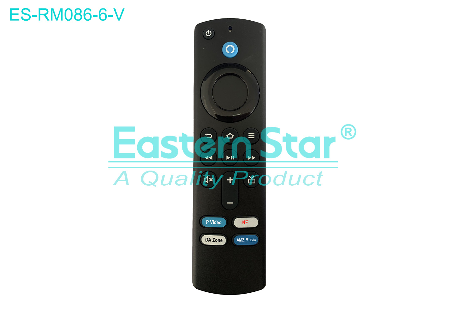 ES-RM086-6-V Compatible for  / Smart TV Remote Control R/M 20 Keys