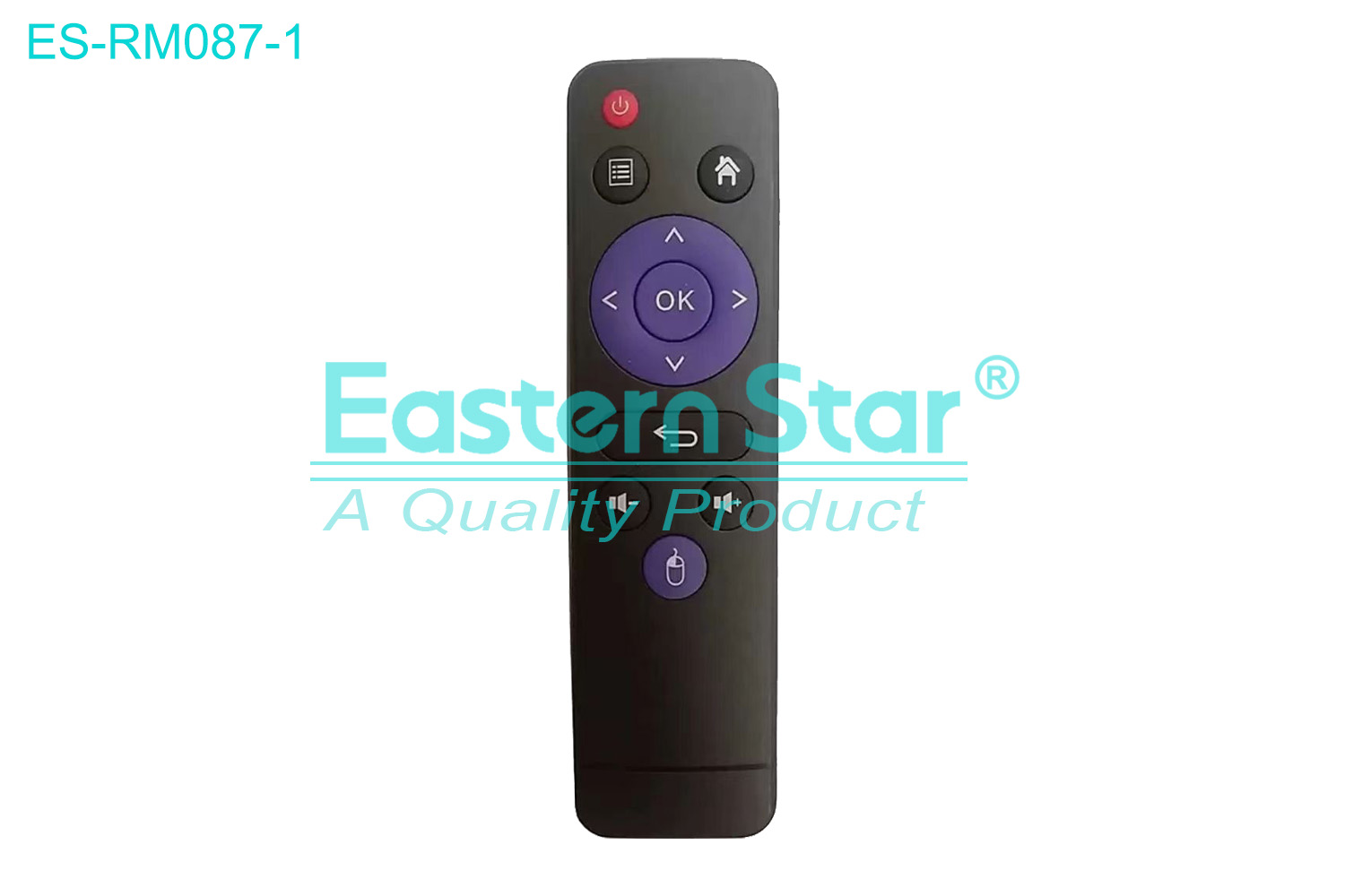 ES-RM087-1 Compatible for  / Smart TV Remote Control R/M 12 Keys