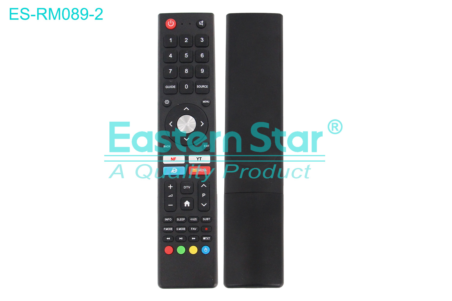 ES-RM089-2 Compatible for / Smart TV Remote Control R/M 49 Keys