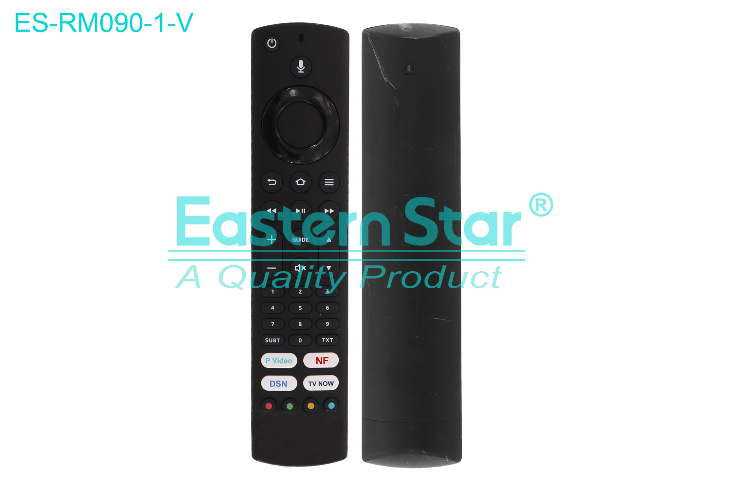 ES-RM090-1-V Compatible for / Smart TV Voice Remote Control R/M 38 Keys
