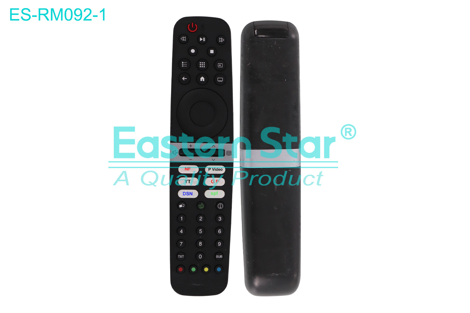 ES-RM092-1 Compatible for / Smart TV Remote Control R/M 44 Keys