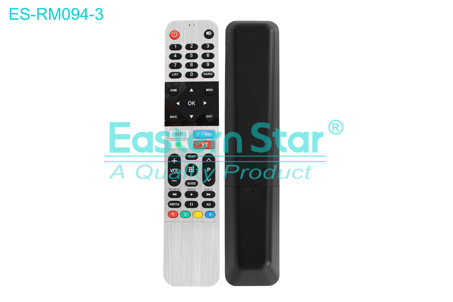 ES-RM094-3 Compatible for / Smart TV Remote Control R/M 44 Keys
