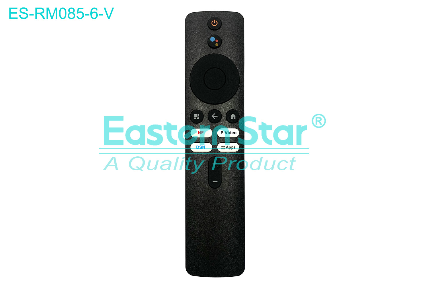 ES-RM085-6-V Compatible for / Smart TV Remote Control R/M 16 Keys