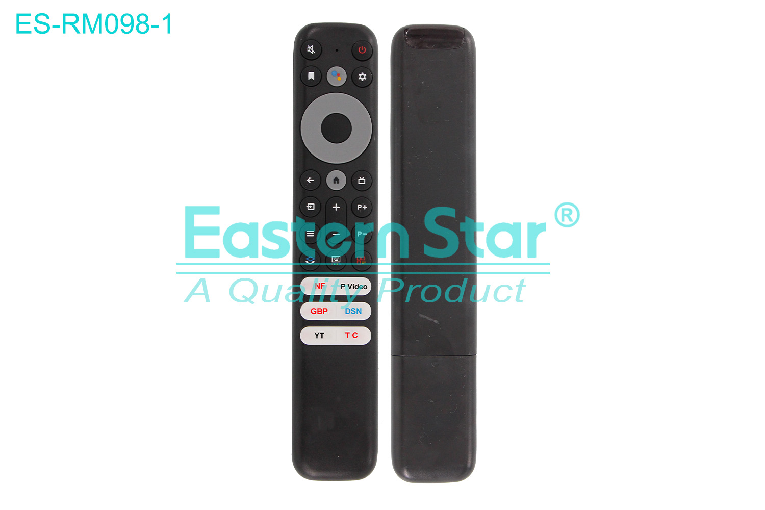 ES-RM098-1 Compatible for Tcl Smart TV Remote Control R/M 28 Keys