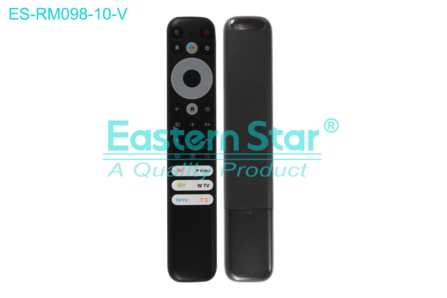 ES-RM098-10-V Compatible for / Smart TV Voice Remote Control R/M 28 Keys