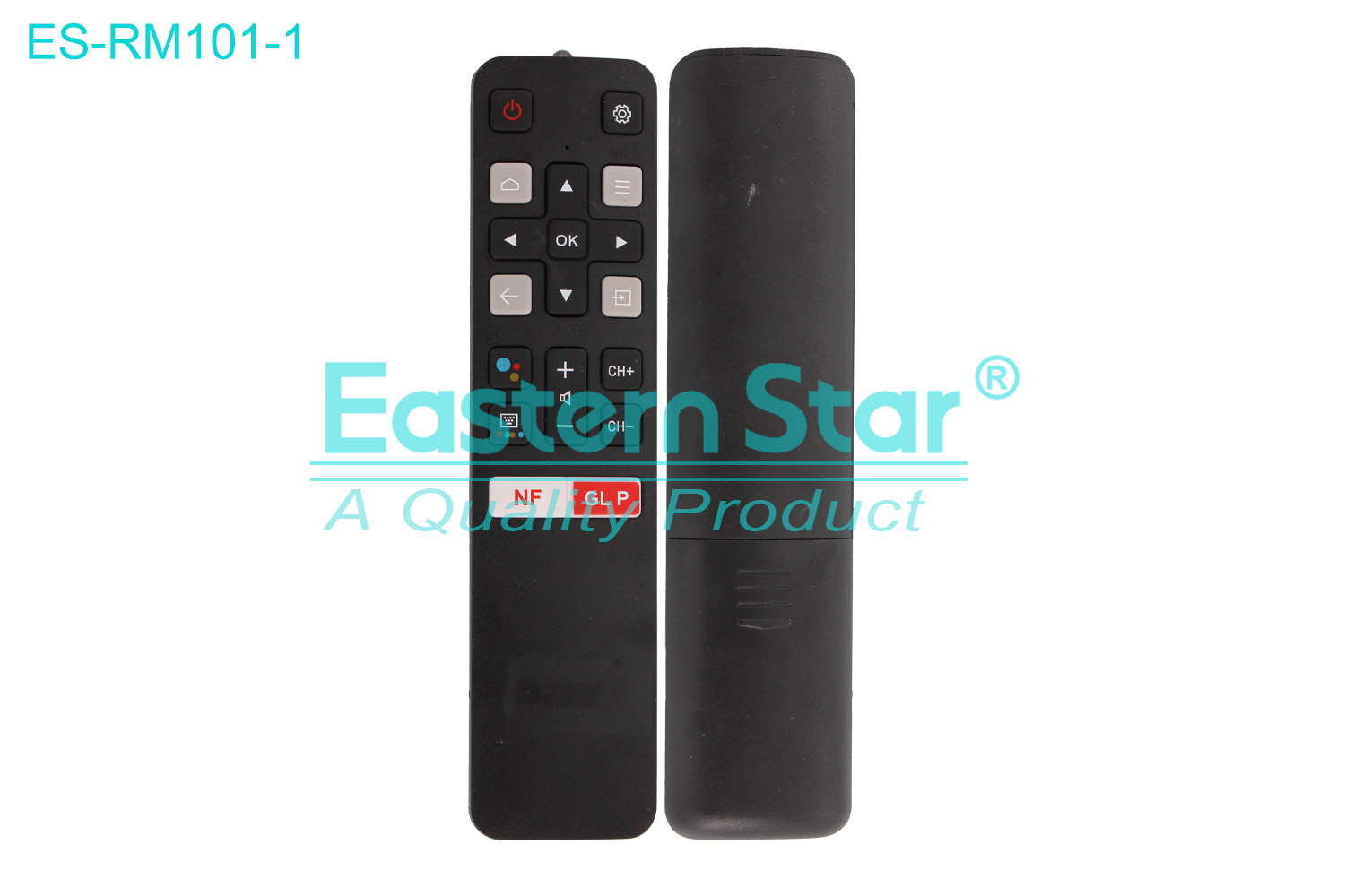 ES-RM101-1 Compatible for / Smart TV Remote Control R/M 19 Keys