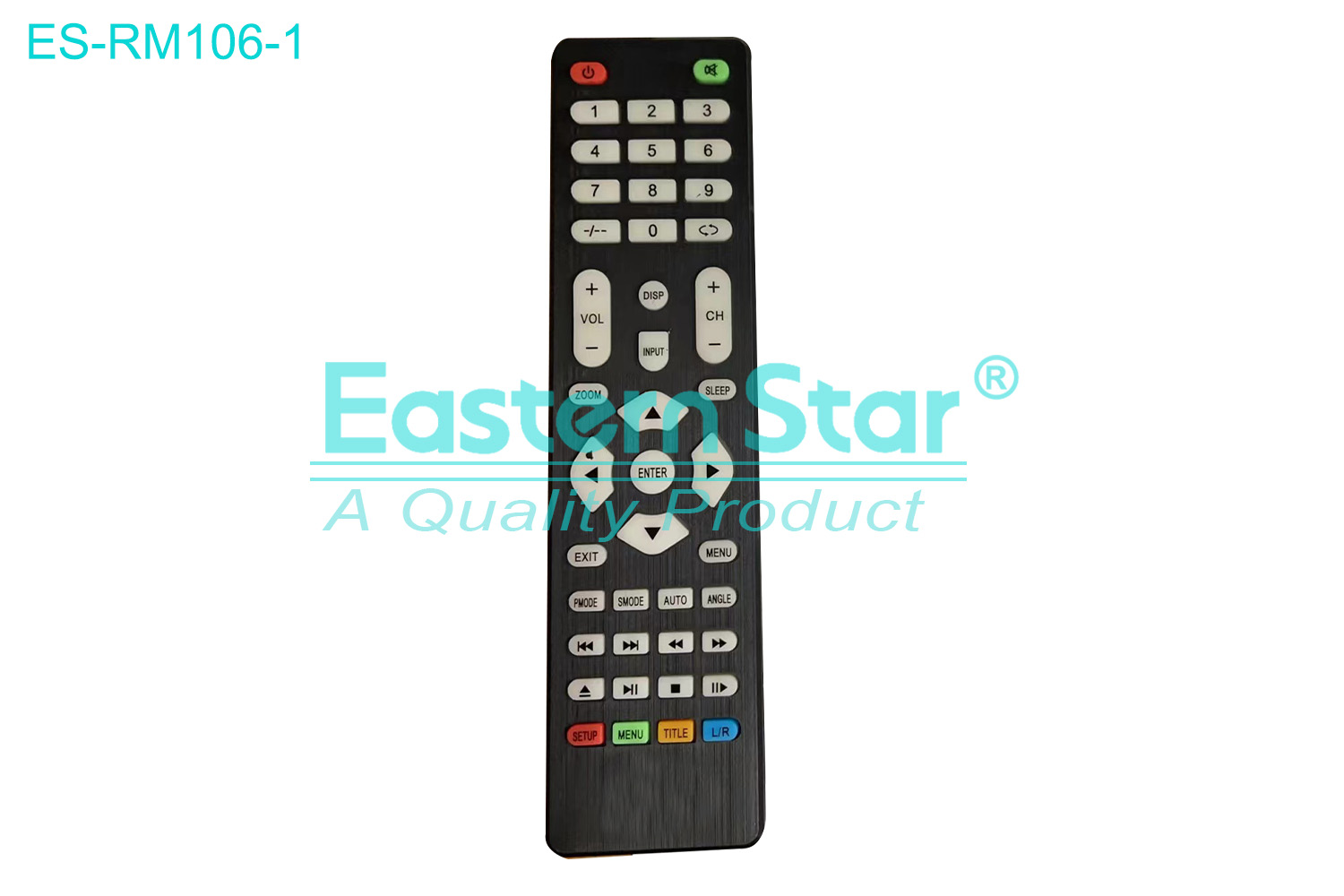 ES-RM106-1 Compatible for / Smart TV Remote Control R/M 45 Keys