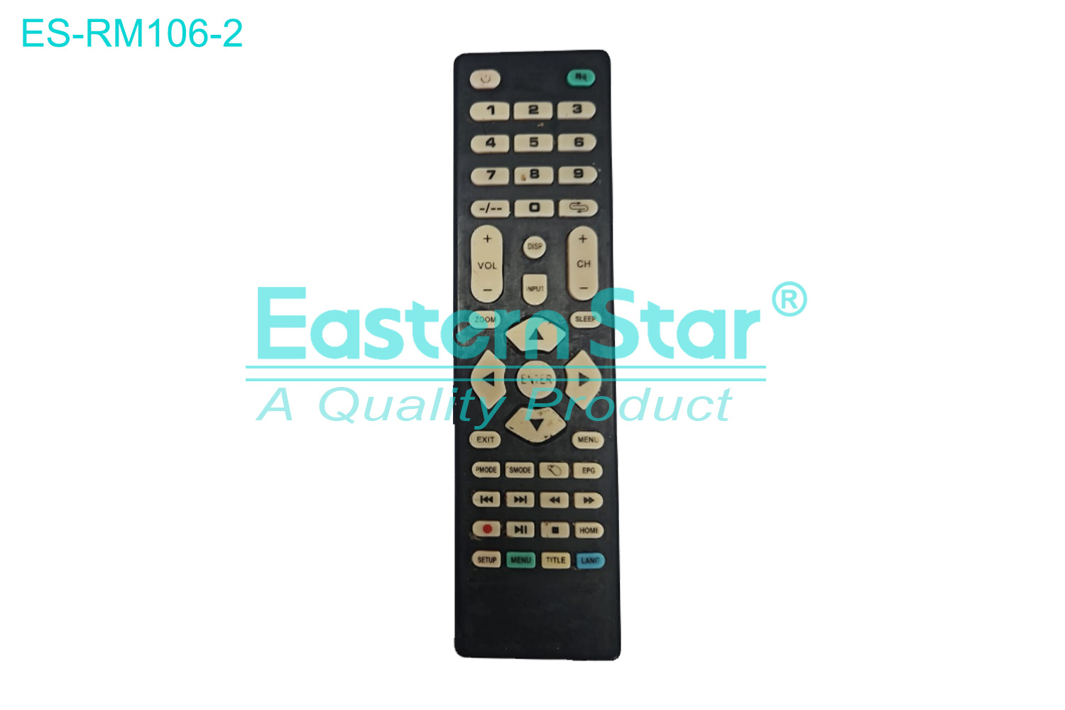 ES-RM106-2 Compatible for / Smart TV Remote Control R/M 45 Keys